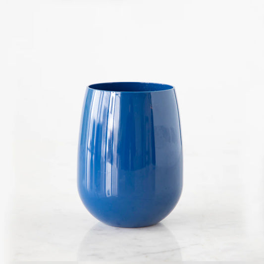 Blue Stemless Wine symGlass