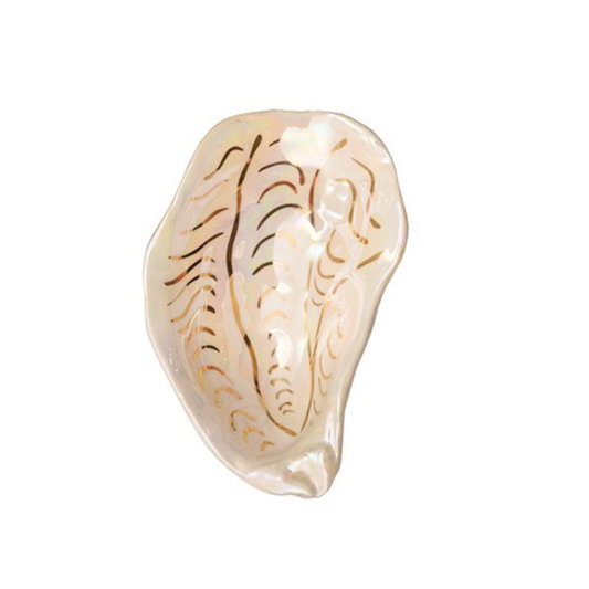Oyster Trinket Dish - Gold