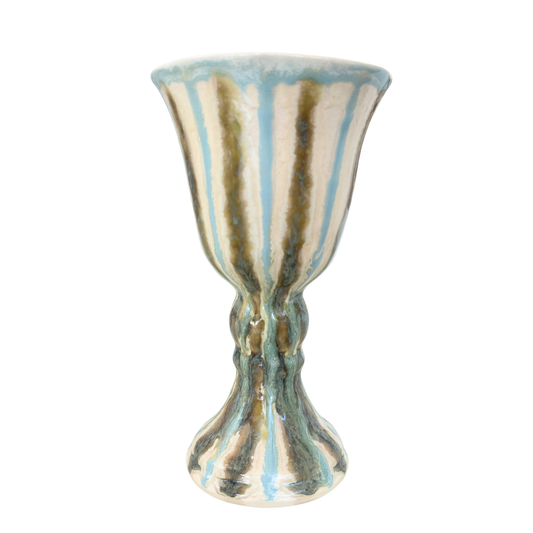Teal Goblet