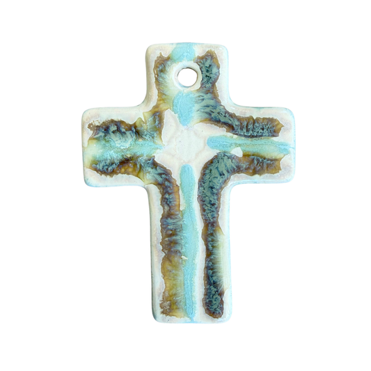 Teal Cross - SM