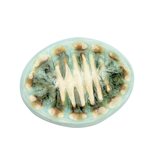 Teal Soap Dish